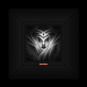 Garden Of Dreams DGSVIVID Wide Border Flare Fractal Art Portrait